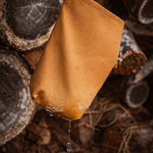 Canvas Water Filter PreFilter: Bushcraft Camping Survival Gear