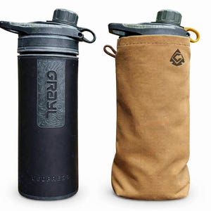 Canvas Water Filter PreFilter: Bushcraft Camping Survival Gear Geo-Filter