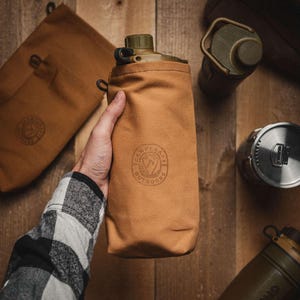 Canvas PreFilter for Grayl Water Filters, Water Filter, Desert Water Bag, Bushcraft Gear, Survival Gear, Camping