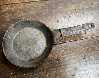 ACME Cold Handle Skillet, 6" Cowboy Skillet from 1876, Camp Cookware, Bushcraft Gear, Pan, Antique, Vintage Cookware