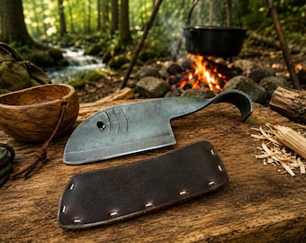 Fish Knife: Bushcraft Camp Cooking Tool