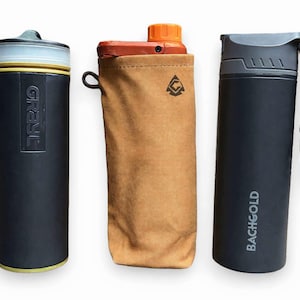 Canvas Water Filter PreFilter: Bushcraft Camping Survival Gear Ultra-Filter