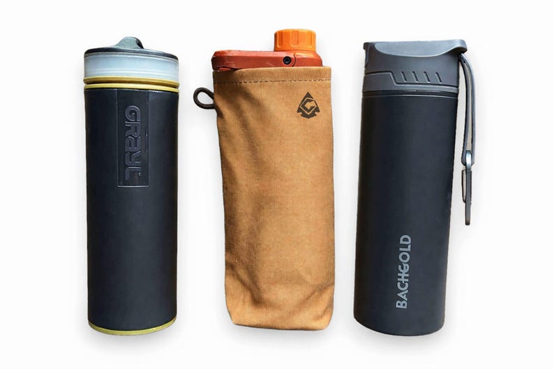 Canvas Water Filter PreFilter: Bushcraft Camping Survival Gear Ultra-Filter