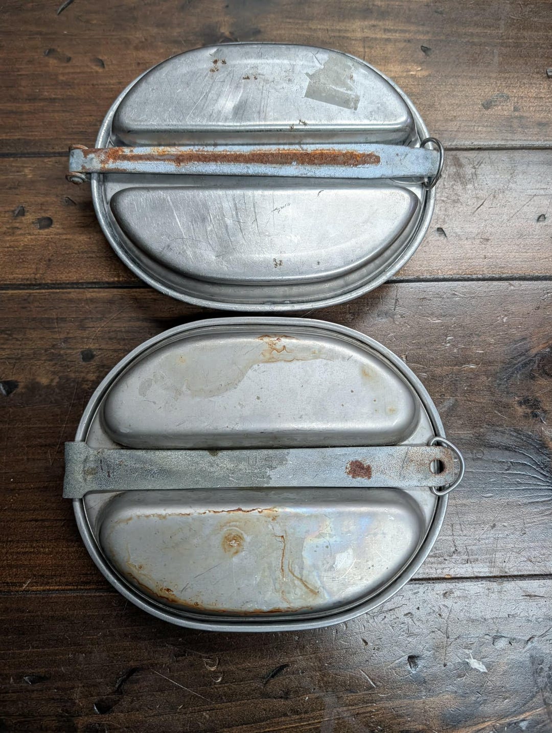 Gs Mess Kit WWI & WWII G.I. Mess Kit Bundle: Military Camping Cookset - Etsy