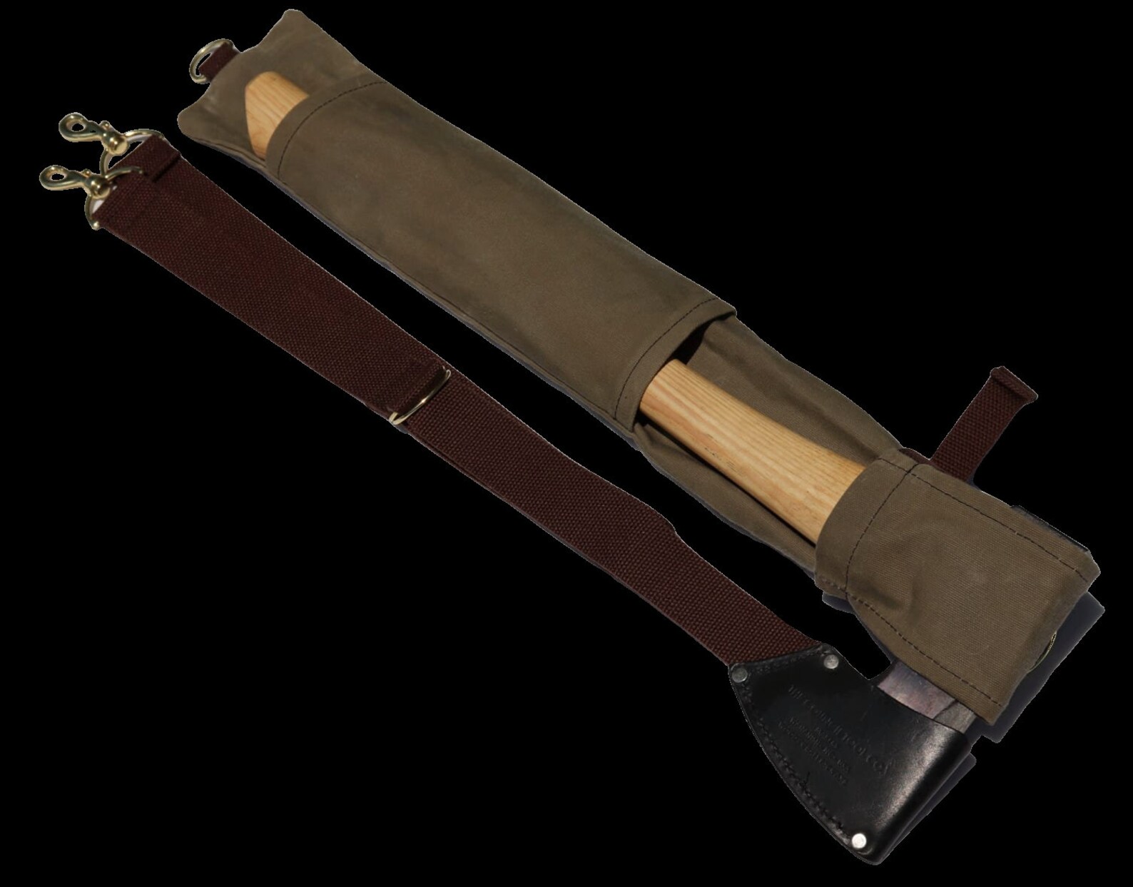 Campcraft Axe and Saw Sling Ax Bag Waxed Canvas Bag Etsy Australia