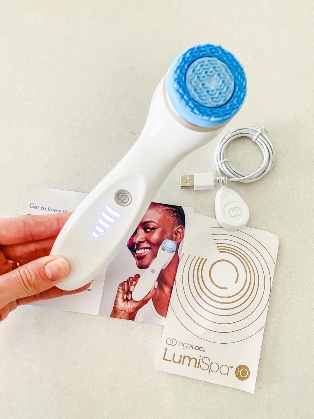 Ageloc Lumispa Io Nuskin Lumi Facial Cleansing Device Etsy