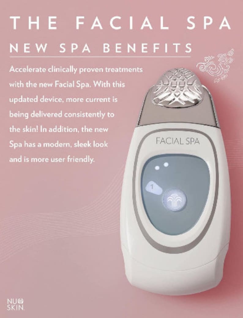 Nu Skin Facial Spa Wrinkle Iron Micro Current Facial Device Etsy