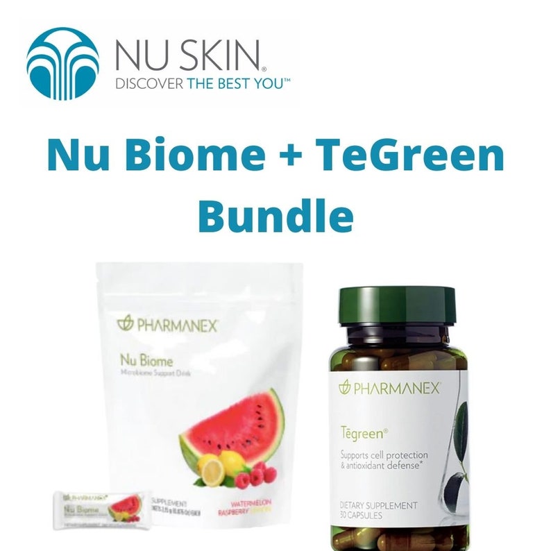 Nu Biome Gut Health Drink Mix Tegreen Bundle Microbiome - Etsy Hong Kong
