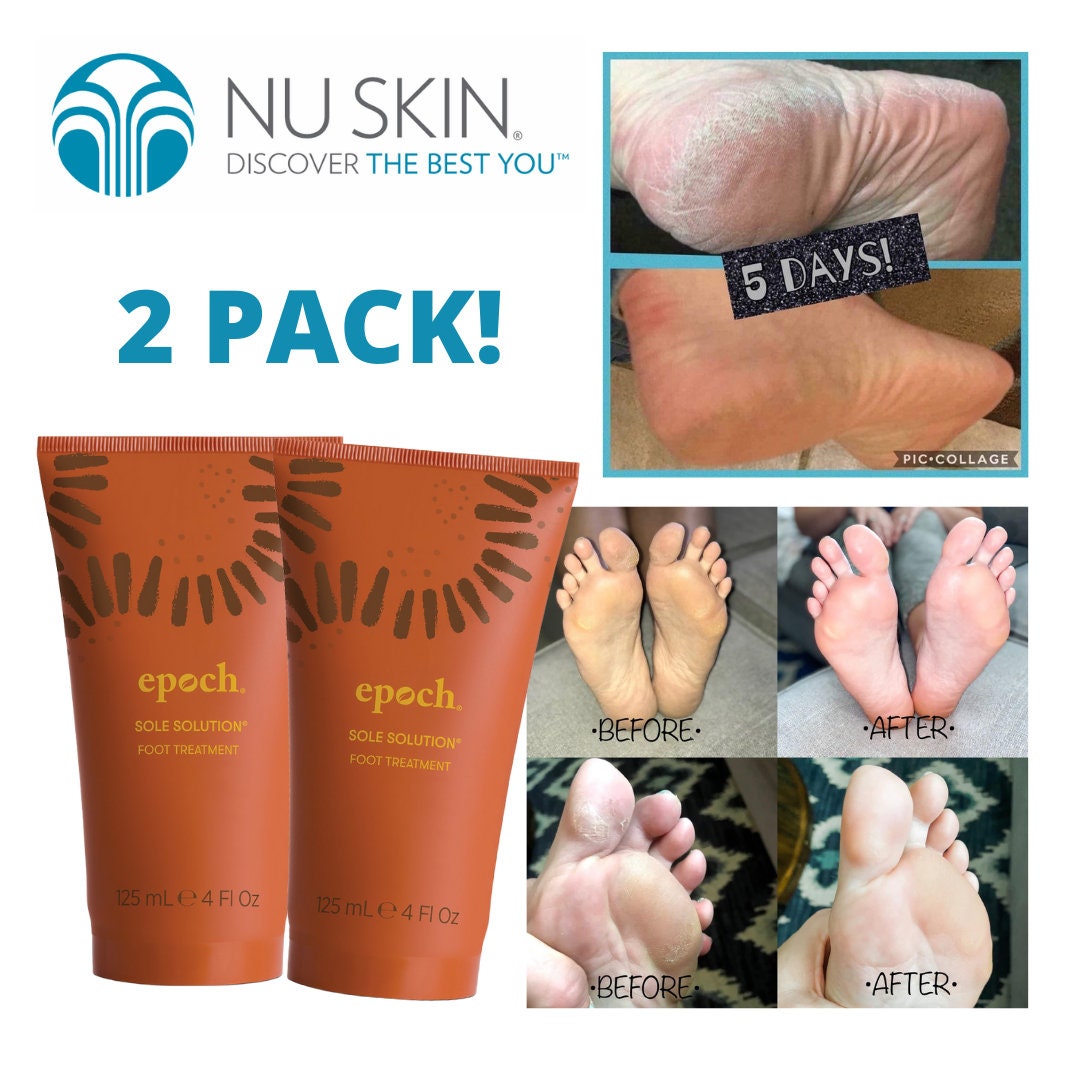 Nuskin Epoch Sole Solution Foot Cream Pedicure in A Bottle Etsy