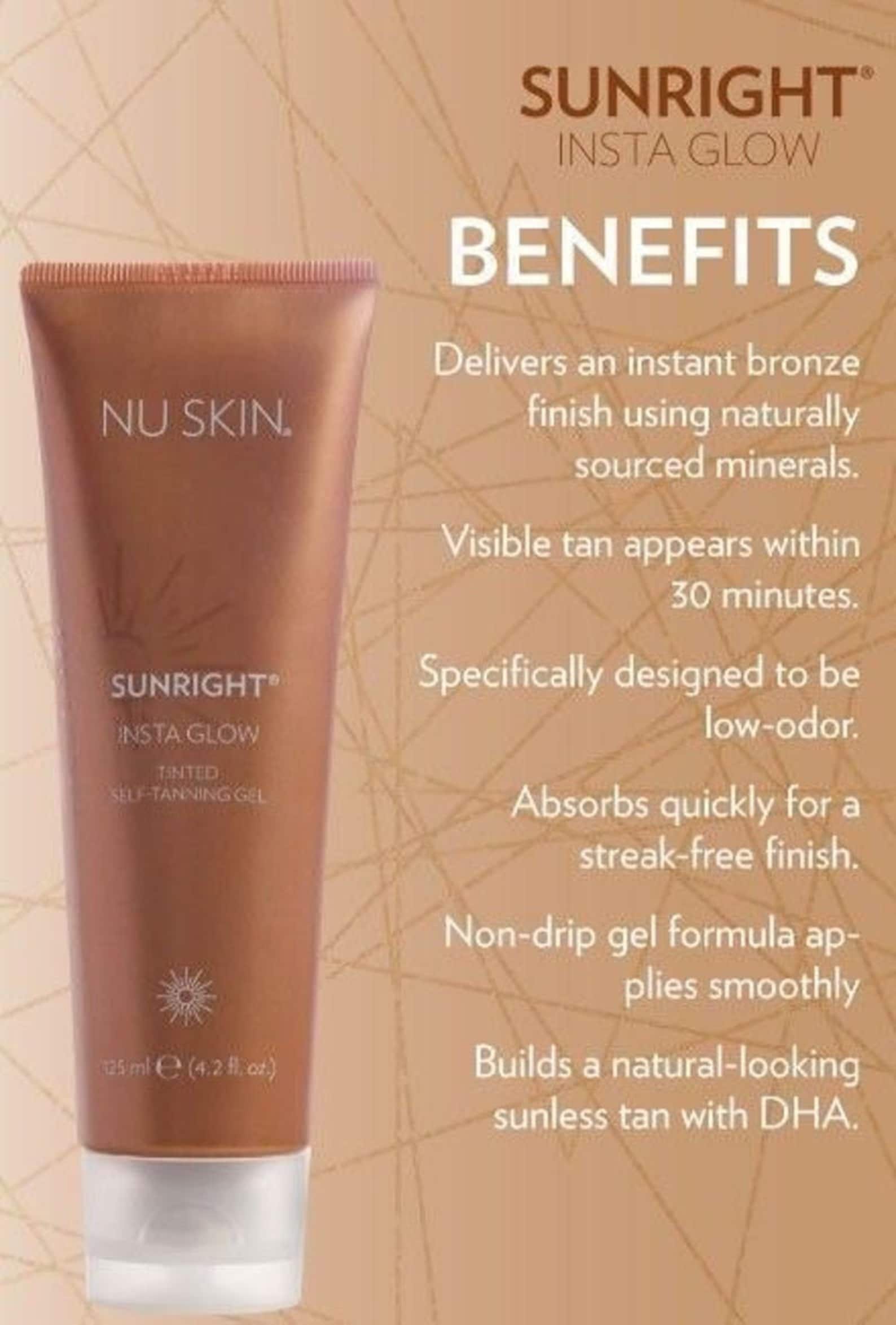 Nu Skin Sunright Insta Glow Sunless Tanner Etsy