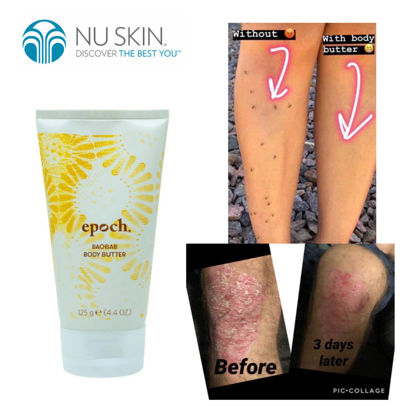 Epoch Baobab Body Butter Nu Skin Body Butter Natural Etsy