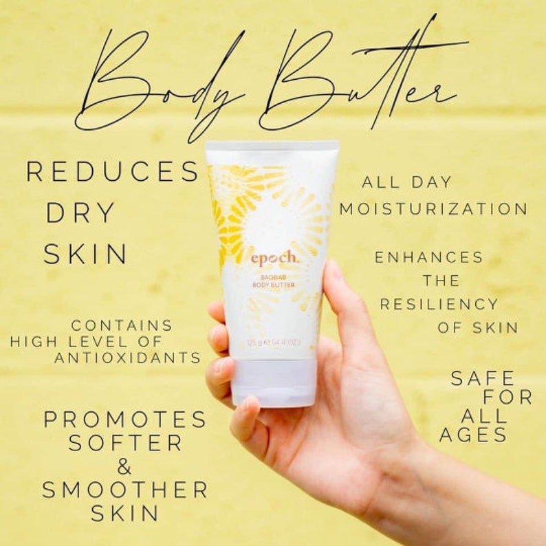 Epoch Baobab Body Butter Nu Skin Body Butter Natural Etsy