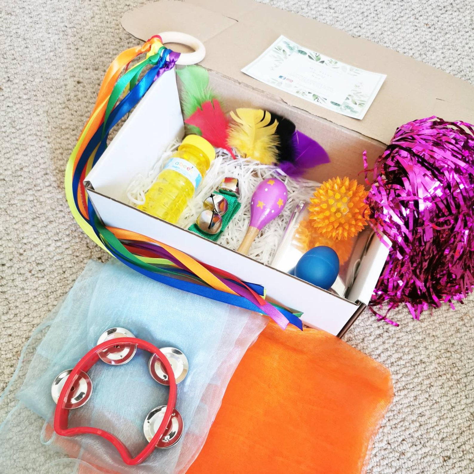 Baby Sensory Box 4. Newborn Baby Gift Box. Etsy