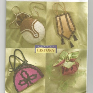 4411 Butterick Sewing Pattern UNCUT Historical 1890 to 1910 Era Handbags
