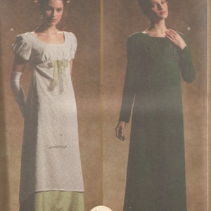 4055 Simplicity Sewing Pattern UNCUT 1910 Era Dress Size 6 8 10 12 Historical Victorian Edwardian Titanic