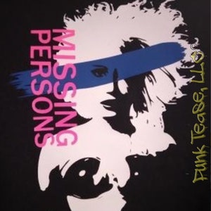 Missing Persons Dale Bozzio tee