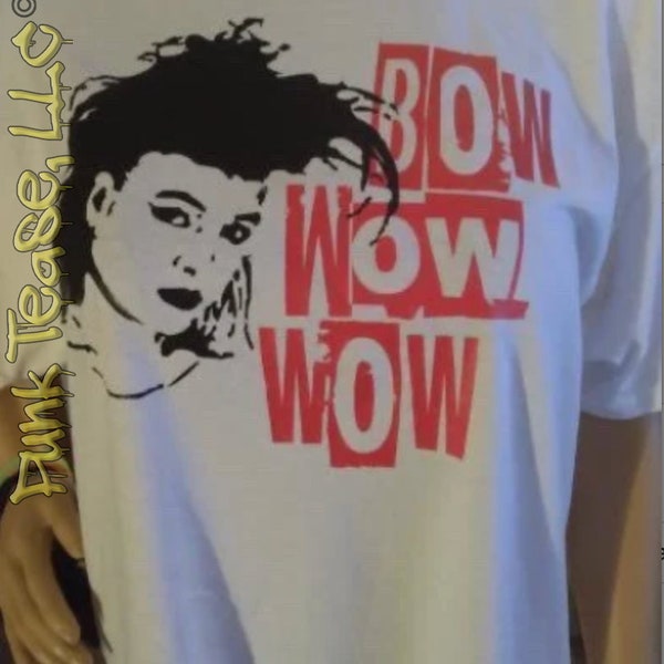 Bow Wow Wow Annabella Lwin tee