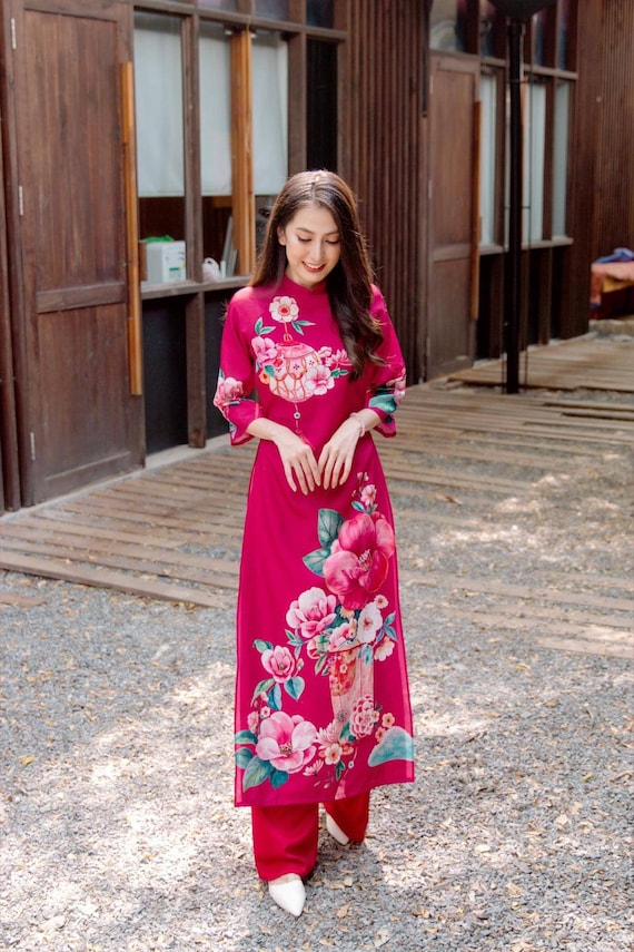 Vietnamese Dress Ao Dai Cach Tan New 2022-2023 -  Norway