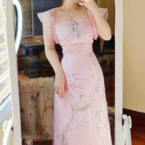 Vietnamese Dress Ao Dai Cach Tan Modern Dress New Style 2022 - Etsy