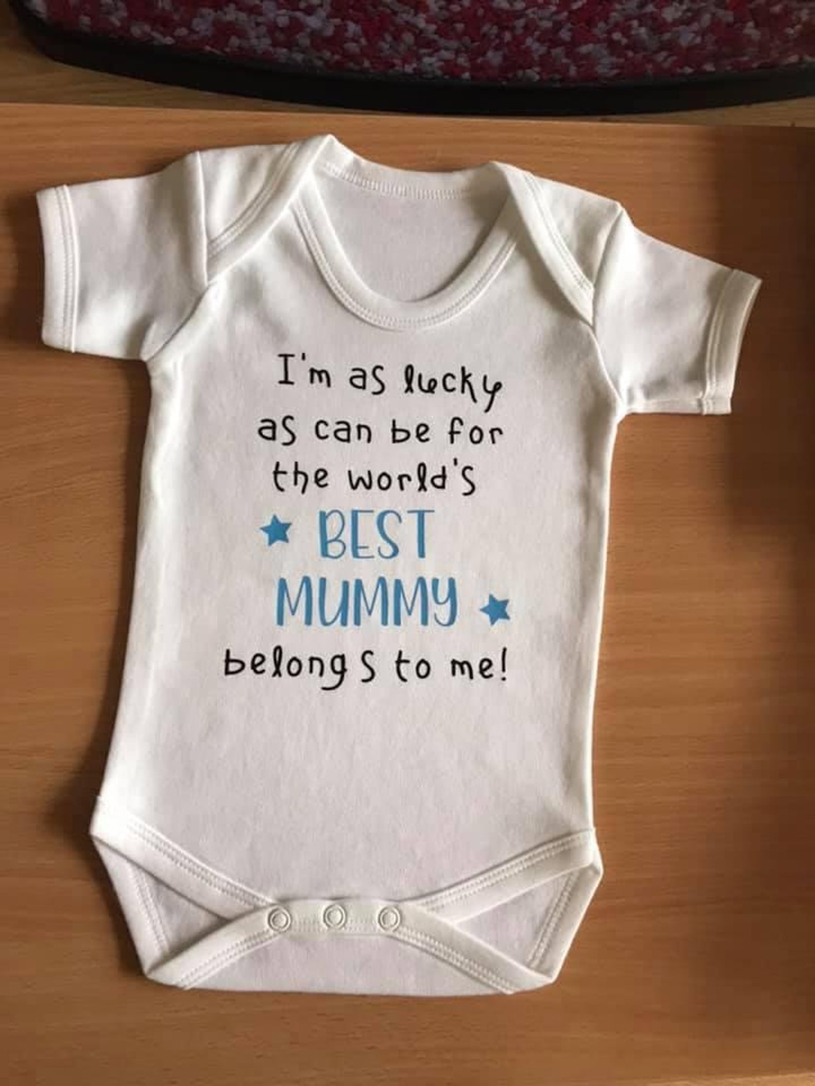Best Mummy Baby Vest Personalised Etsy