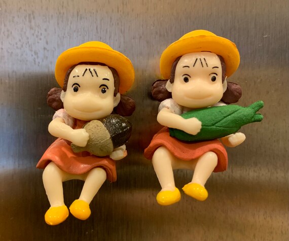 Studio Ghibli Mei Kusakabe From Totoro Refrigerator Magnet Etsy
