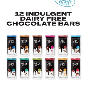 Dirty Cow Vegan Chocolate Bar, Gluten-Free Options