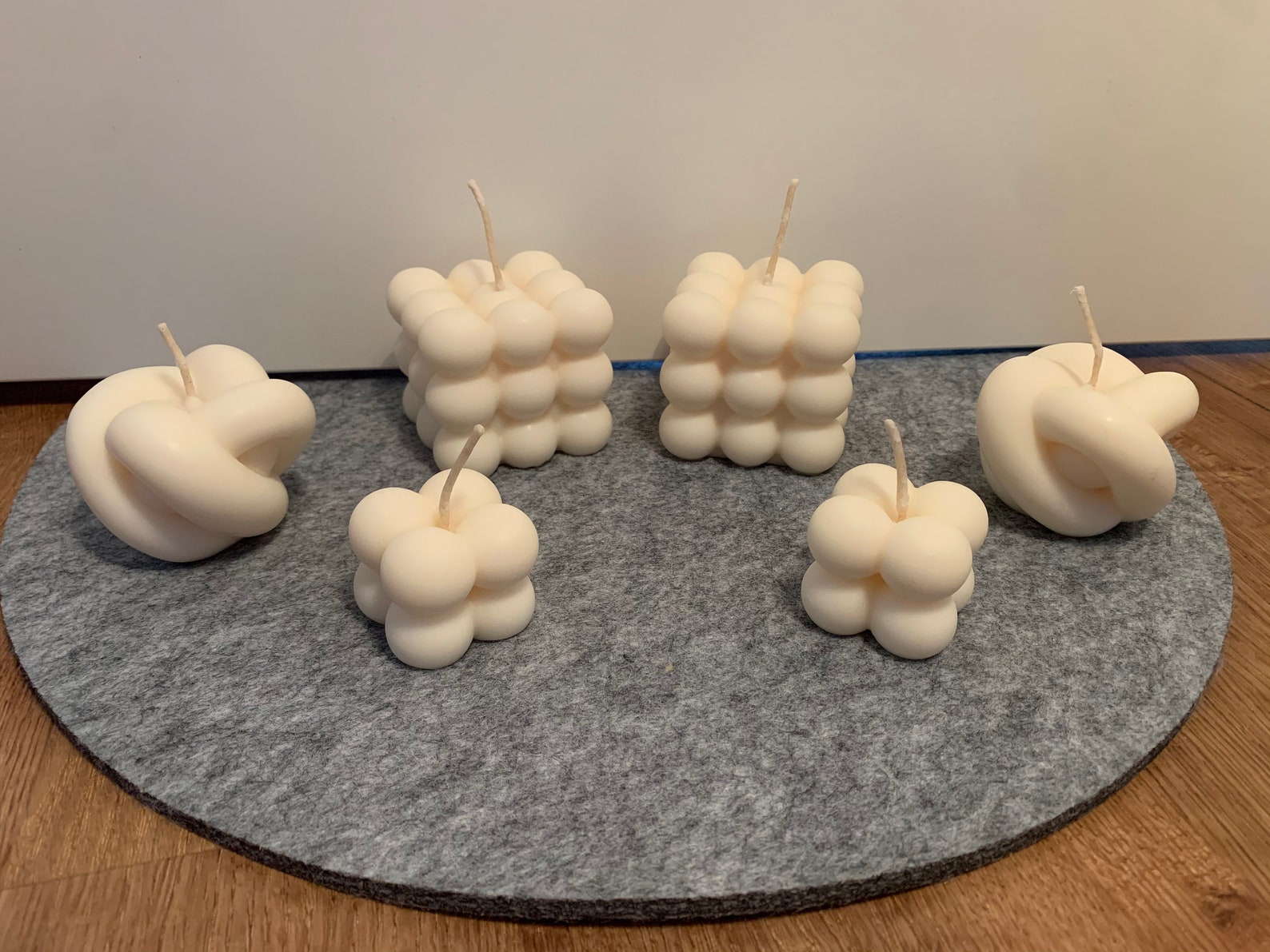 KNOT CANDLE Knot candle Handmade Etsy