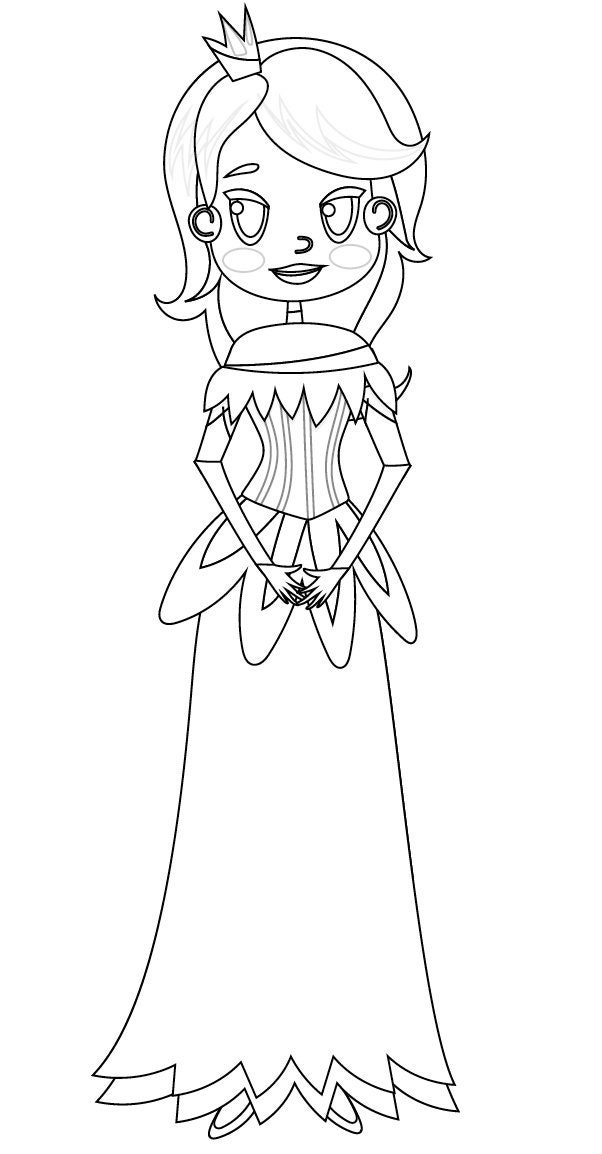 Princess Colouring Book 27 Pages of Fun | Etsy