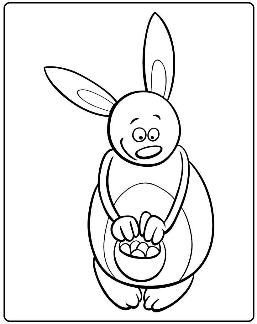 Rabbit Colouring Book 75 Pages of Fun | Etsy