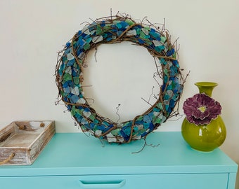 Sea Glass Wreath