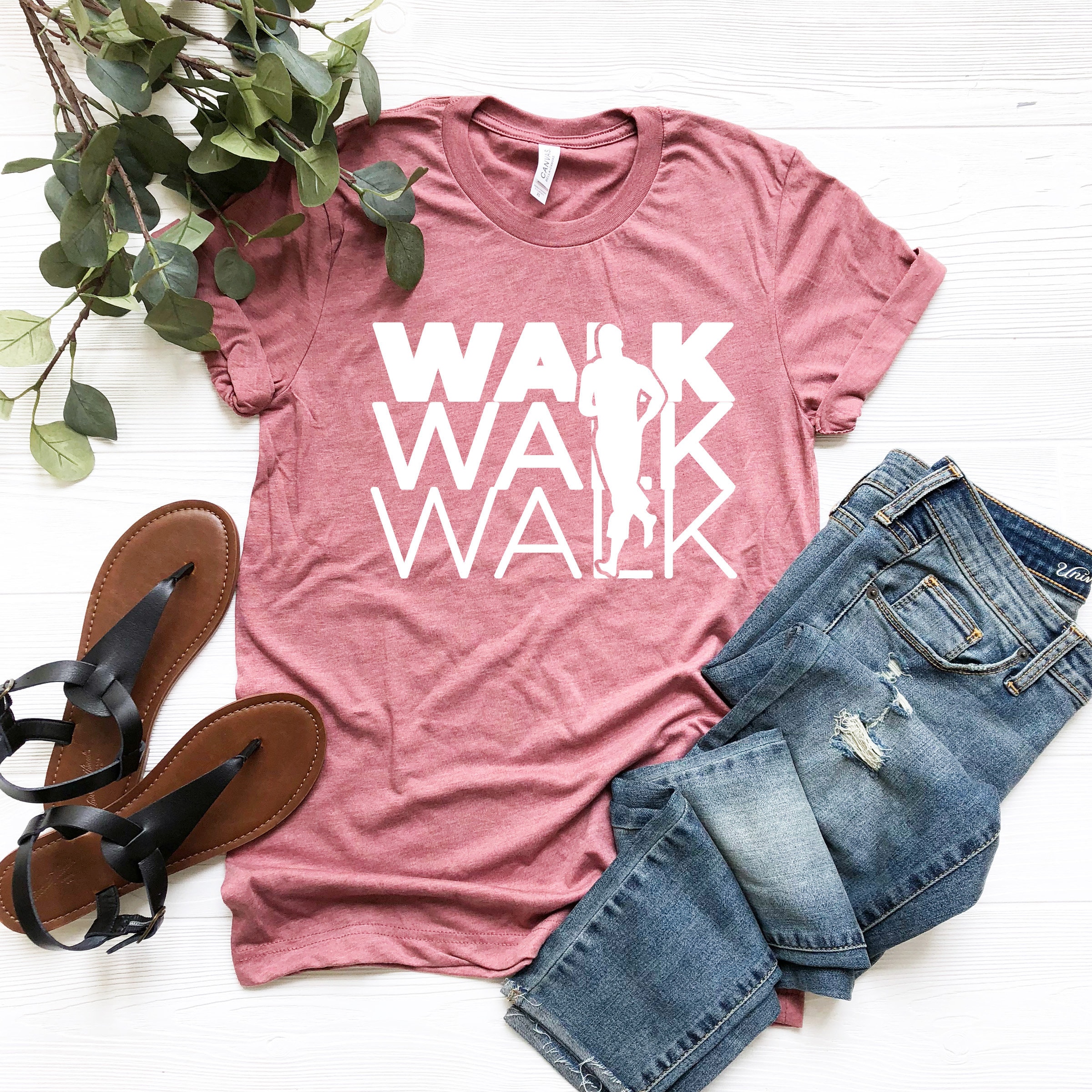 Walk Walk Walk Shirt Sport Shirt Gym Training Tshirt Gift Etsy