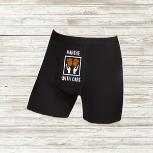 Men Boxer Briefs Handle with Care