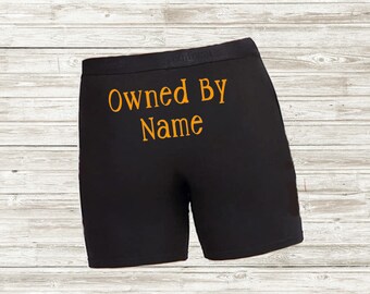 Men Boxer Brief Owned by Custom