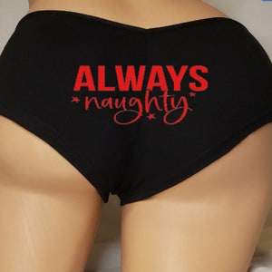 Always Naughty Plus Size Boyshort