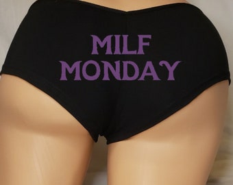 MILF Monday Plus Size Boyshorts or Mid Rise Briefs