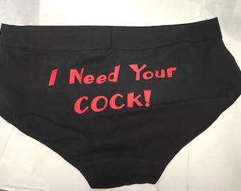 5XL I Need Your  Plus Size Briefs Ready-To-Go