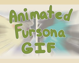 Animated Fursona GIF