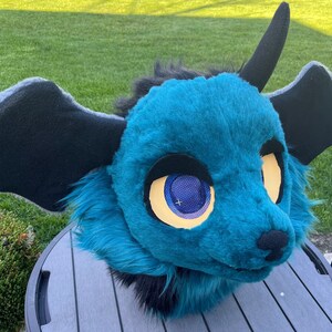 Fursuit Head Bat Pup image 1