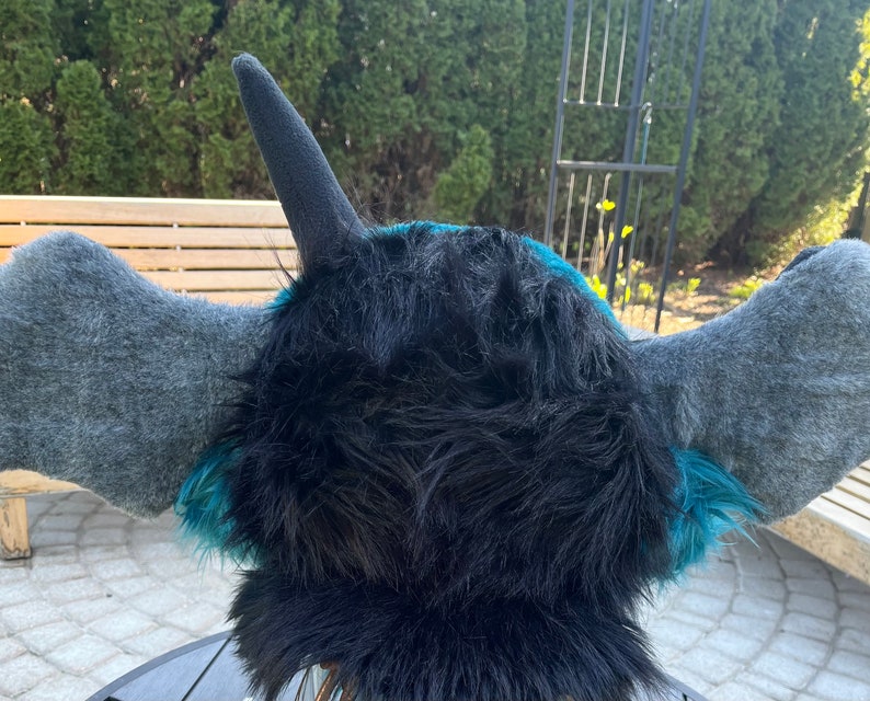 Fursuit Head Bat Pup image 3