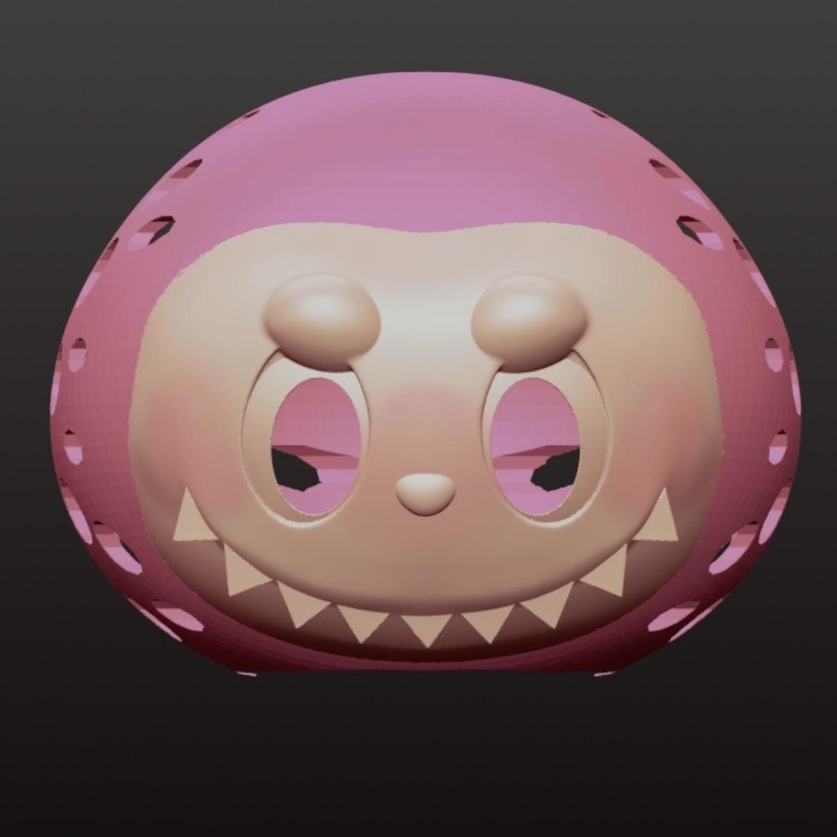 Lafufu Head Base STL