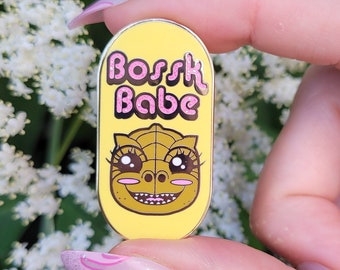 Bossk Babe Enamel Pin