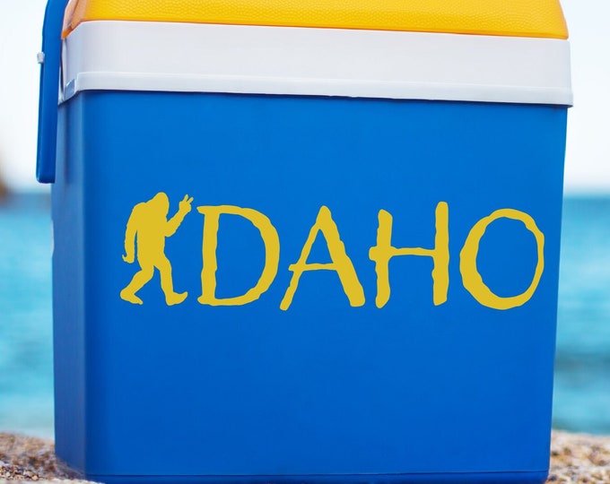 Idaho Gift Sasquatch Wall Art Idaho Shirt PNG Bigfoot Printable Sasquatch Birthday Decor Idaho POD Designs Bigfoot Sublimation Designs Idaho