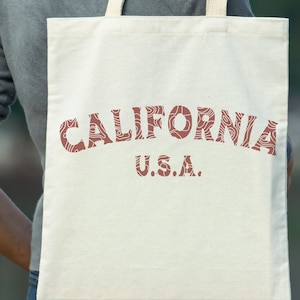 Californie SVG, Californie États-Unis, topographie de la Californie, California Topo SVG, idées cadeaux État de la Californie, cadeaux Californie