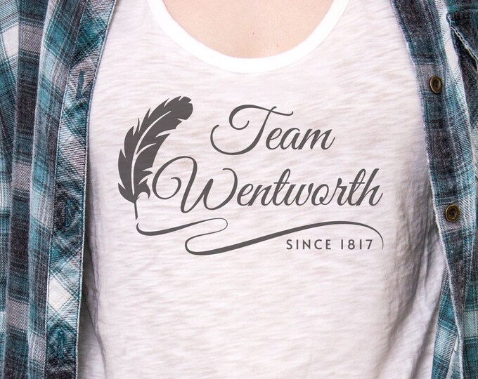 Persuasion Gifts Jane Austen Shirt PNG Persuasion Print Jane Austen Decor Captain Wentworth Shirt Jane Austen POD Designs Bookish Gift Decor