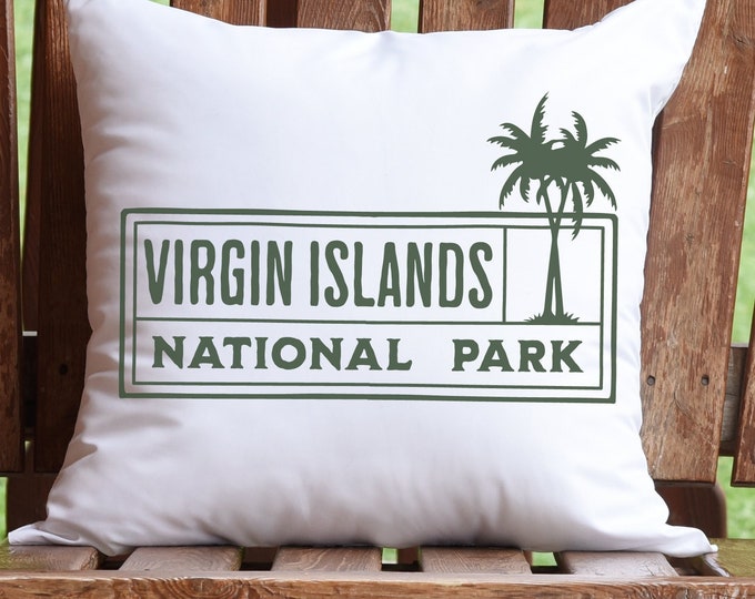 Virgin Islands National Park Gift Caribbean Wall Art Virgin Islands Shirt PNG Beach Decor Palm Tree Gift Virgin Islands POD Designs Beach