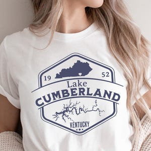 Regalo del lago Cumberland, camiseta de Kentucky PNG, arte de pared del lago Cumberland, impresión de la casa del lago Kentucky PNG, lago Cumberland Kentucky SVG, decoración de la casa del lago