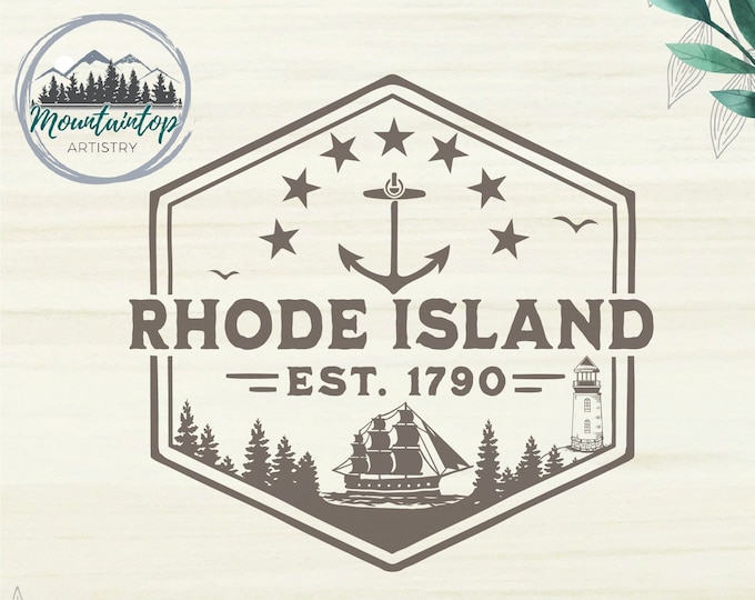 Rhode Island SVG, Rhode Island Gifts, Rhode Island,