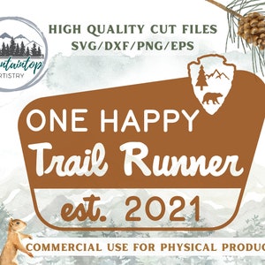 Cadeaus voor hardlopers, Trail Running Gifts, Live To Run, Running SVG