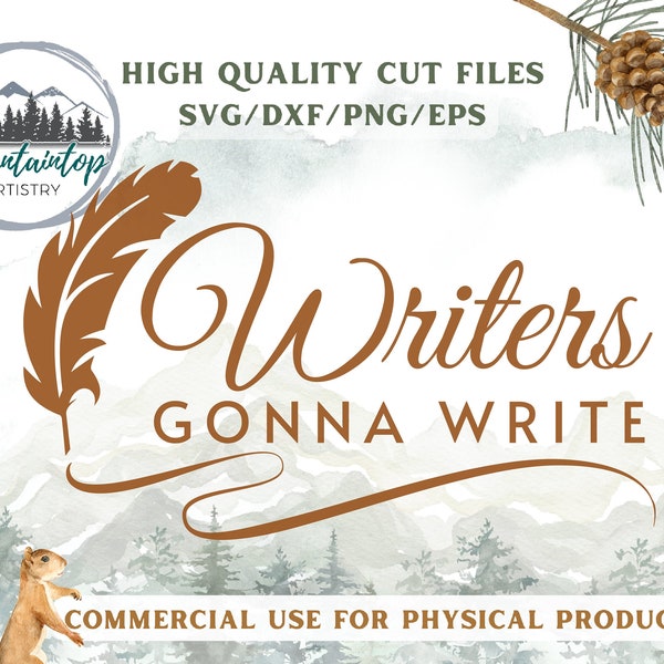 Writers Gonna Write - Etsy