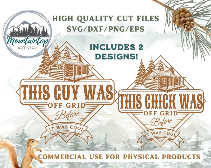 Off Grid Living, Log Cabin Decor, Homesteading Gifts, Cabin Life